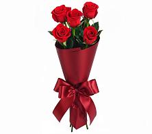Букет 5 Красных роз Эдлесс Лав в Пошехонье