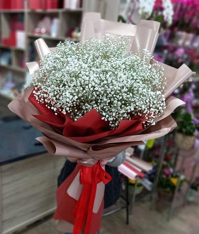 Букет цветов из: Гипсофила в Пошехонье