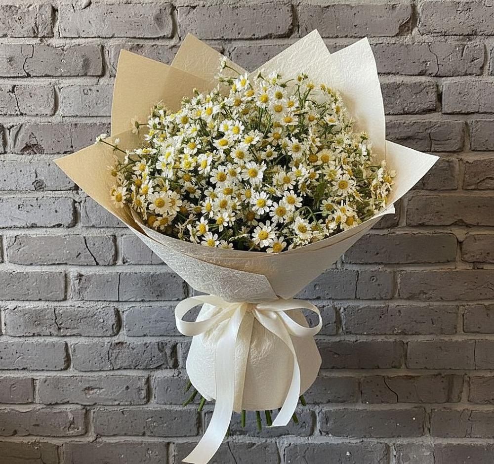 Букет цветов из: Ромашки в Пошехонье
