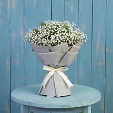 Букет цветов из:  Гипсофила в Пошехонье