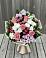 Букет цветов из: Альстромерии, Гвоздики, Розы и Хризантемы в Пошехонье