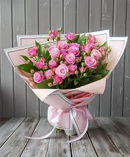 Букет Розовый кустик #REPLACE_PRED# Пошехонье