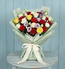 Букет цветов из:  Розы в Пошехонье