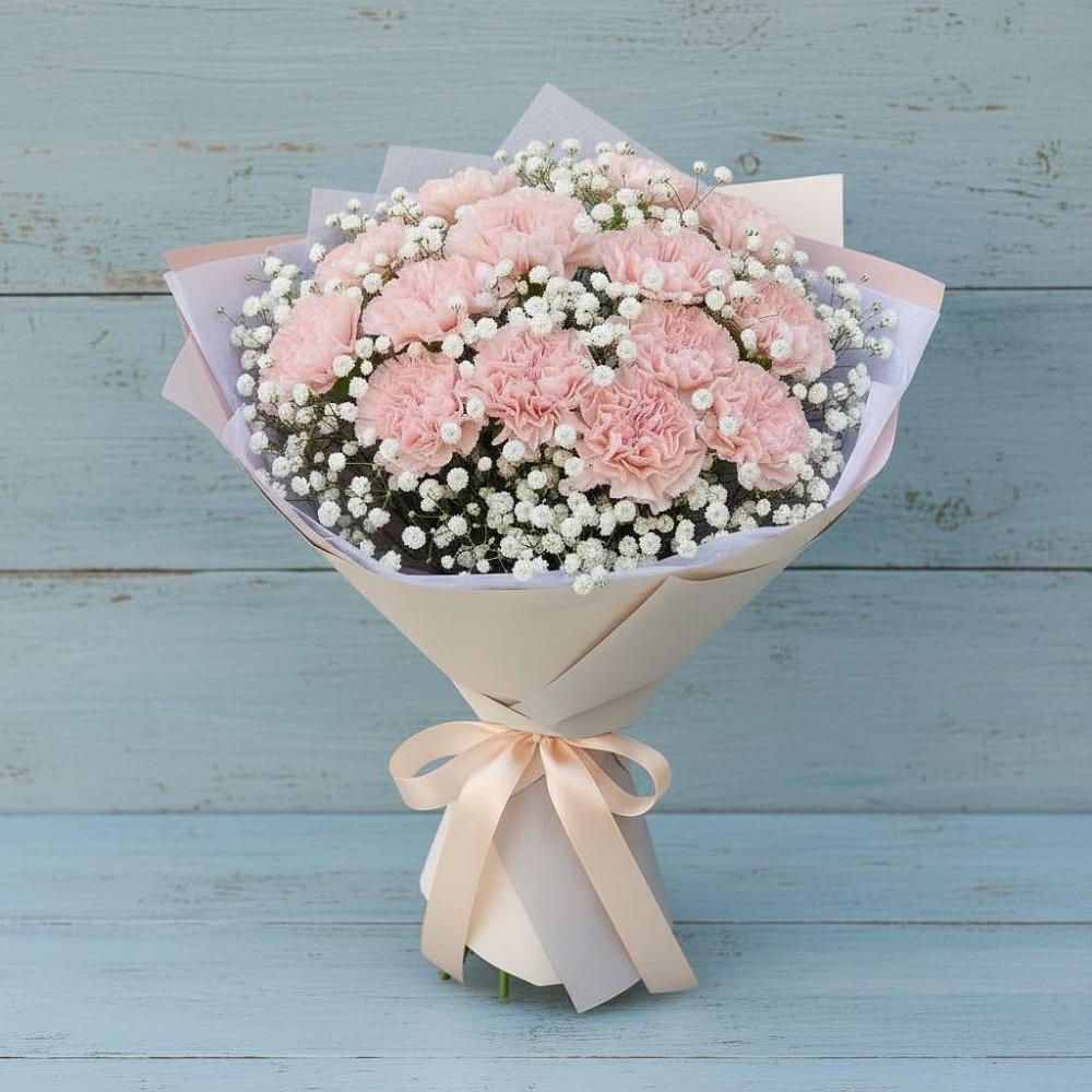 Букет цветов из: Гвоздики в Пошехонье