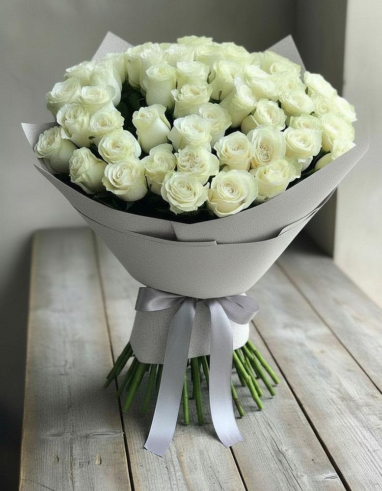 Букет 35 Белых роз в Пошехонье