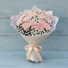 Букет цветов из:  Гвоздики в Пошехонье