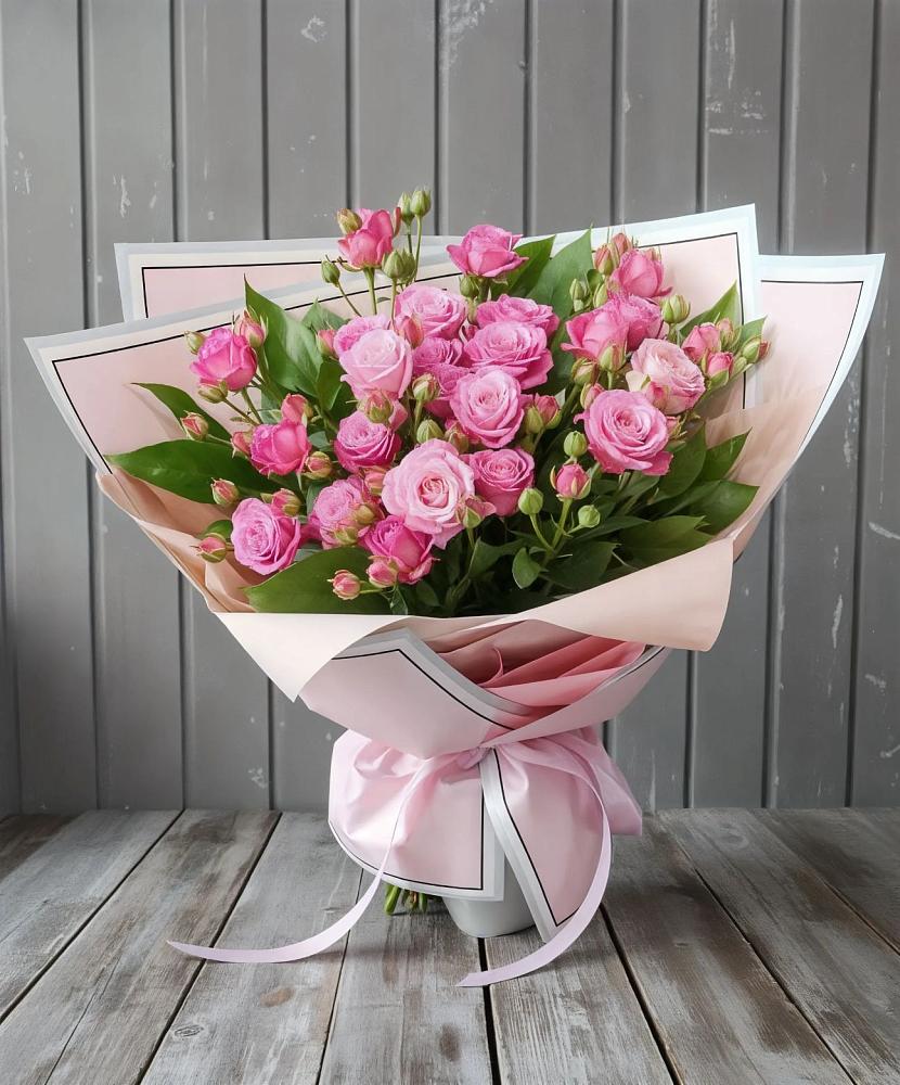 Букет Розовый кустик в Пошехонье