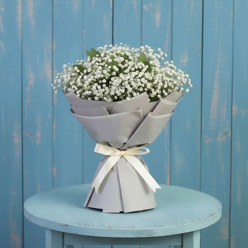 Букет цветов из: Гипсофила в Пошехонье