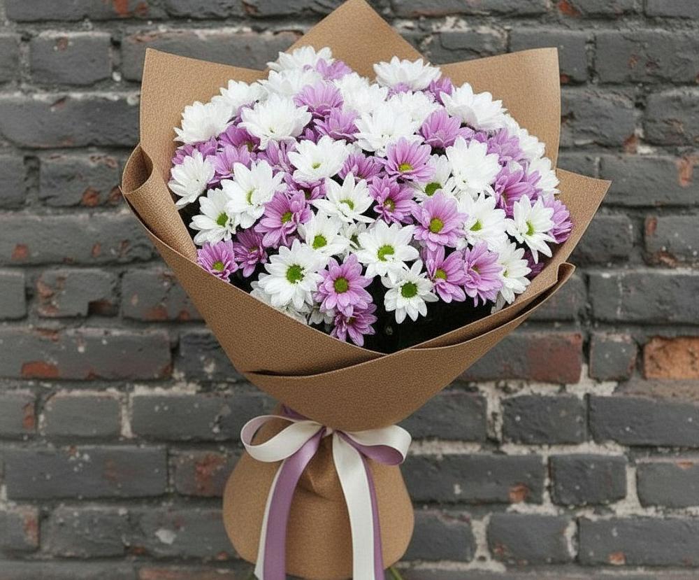 Букет цветов из: Хризантемы в Пошехонье