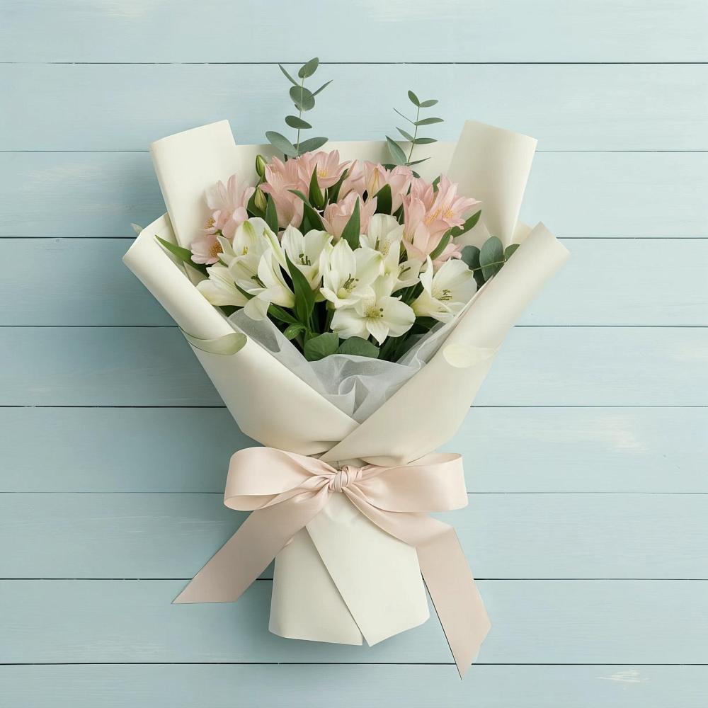 Букет цветов из: Альстромерии в Пошехонье